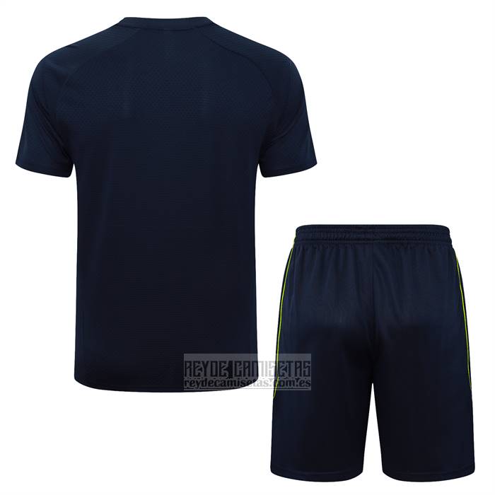Chandal del Real Madrid Manga Corta 2025-2026 Azul - Pantalon Corto